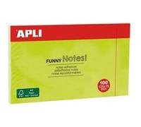 Notes repositionnables 125x75mm Vert Vif Apli G