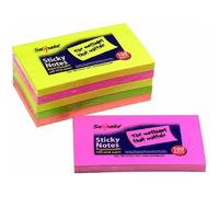 Notes repositionnables fluo Mini 100 feuilles 127mmx76mm