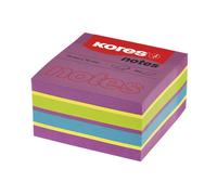 Notes repositionnables Kores Cube "Spring" 75 x 75 mm 4 couleurs