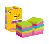 Notes repositionnables Super Sticky Post-it - Lot de 12