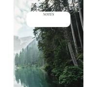 NOTES Spruce Trees: 200 college lined pages, 8"x10", School, Travel, Journaling, passwords or addresses this book is for everyone. Men, Women, Teens..