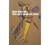 Notes sur la mélodie des choses Edition bilingue français-allemand - Rainer Maria Rilke - Allia - Poche - Poésie