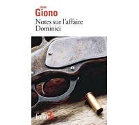 Notes sur l'affaire Dominici / Essai sur le caractère des personnages - Jean Giono - Gallimard - Poche - Roman
