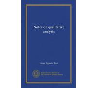 Notes sur l'analyse qualitative