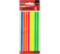 NotesBandes Adhésives À SoulignerCouleurs Néon160 Bandes5 X 135 MmPlastique TranslucideRepositionnableParfait Pour Souligner Et Marquer Des Pages De Points Et D'oppositions