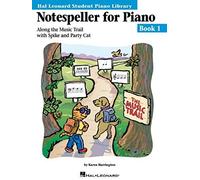Notespeller For Piano - Book 1 Hal Leonard Student Piano Library Beginner Piano Method Treble And Bass Staff Note Reading Activities