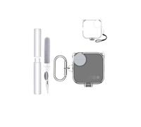 Nothing Buds Étui pour écouteurs CMF 2/2 Plus, en TPU souple, toergy souple, imperméable, résistant aux chocs, anti-rayures, avec cordon, porte-clés et kit de nettoyage (transparent)