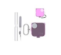 Nothing Buds Étui pour écouteurs CMF 2/2 Plus, en TPU souple, toergy souple, imperméable, résistant aux chocs, protection contre les rayures, avec cordon, porte-clés et kit de nettoyage (rose