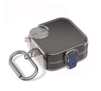 Nothing Buds Pro 2 Coque de protection pour écouteurs CMF Buds Pro 2 en TPU transparent avec mousqueton, couleur bonbon, protection complète pour CMF par Nothing Buds Pro 2 (gris)