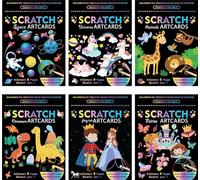 Nothing But Fun Toys Collections d'art à gratter - Les styles peuvent varier