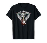 Nothing But Heavy Metal I Retro Metal I Heavy Metal Guitare T-Shirt