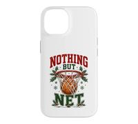 Nothing But Net Basketball Christmas Coque pour iPhone 14