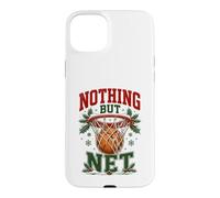 Nothing But Net Basketball Christmas Coque pour iPhone 15 Plus