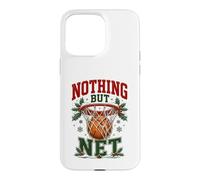 Nothing But Net Basketball Christmas Coque pour iPhone 15 Pro Max