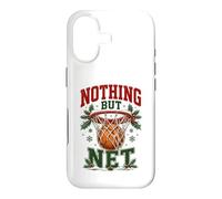 Nothing But Net Basketball Christmas Coque pour iPhone 17