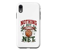 Nothing But Net Basketball Christmas Coque pour iPhone XR