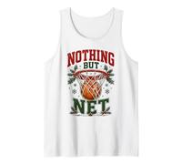 Nothing But Net Basketball Christmas Débardeur