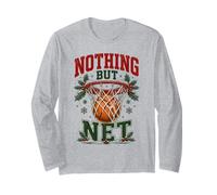 Nothing But Net Basketball Christmas Manche Longue