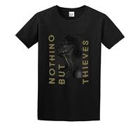 Nothing But Thieves Broken Machine Basic Simplicity College Style Style Super T-Shirt Black S