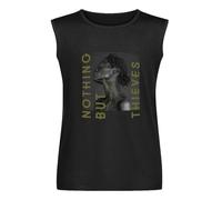 Nothing But Thieves Broken Machine Unisex Vest Tank Tops Printed Mens Black Sleeveless T-Shirt XL