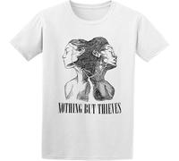 Nothing But Thieves Tour Poster Tshirt Men's Tops Tees White S