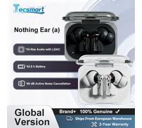 Nothing Ear (a) Écouteurs Bluetooth True Wireless, Réduction de Bruit Active 45 dB, Basses Puissantes, Égaliseur Personnalisable, Connexion Double, 6 Microphones HD, Autonomie 42,5 H noir