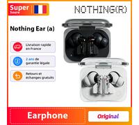 Nothing Écouteurs sans fil - Ear (a) Écouteurs à réduction de bruit hybride 45 dB, audio haute résolution, égaliseur avancé Jaune