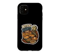 Nothing Haunts Like Hunger Zombie Feast Citation Coque pour iPhone 11