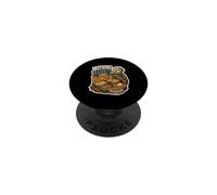 Nothing Haunts Like Hunger Zombie Feast Citation PopSockets PopGrip Adhésif