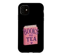 Nothing is Better Than Books and Tea Cute Cozy Vibe Coque pour iPhone 11