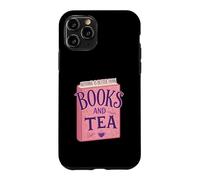 Nothing is Better Than Books and Tea Cute Cozy Vibe Coque pour iPhone 11 Pro
