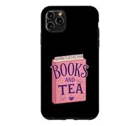 Nothing is Better Than Books and Tea Cute Cozy Vibe Coque pour iPhone 11 Pro Max