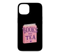 Nothing is Better Than Books and Tea Cute Cozy Vibe Coque pour iPhone 13