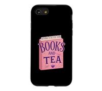 Nothing is Better Than Books and Tea Cute Cozy Vibe Coque pour iPhone SE (2020) / 7/8