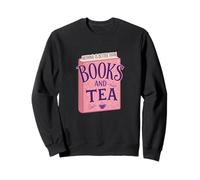 Nothing is Better Than Books and Tea Cute Cozy Vibe Sweatshirt