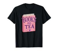 Nothing is Better Than Books and Tea Cute Cozy Vibe T-Shirt