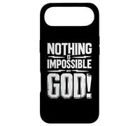 Nothing is Impossible with God Coque pour iPhone Air