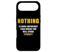 Nothing is More Important Than Where You Will Spend Eternity Coque pour iPhone Air