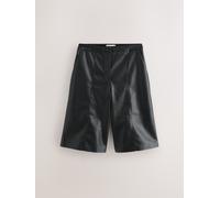 Nothing Ordinary Bermuda Yours Ordinary en similicuir longueur genou Noir 8
