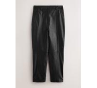 Nothing Ordinary Nothing Ordinary Black Leather Slim Leg Trousers