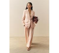 Nothing Ordinary Nothing Ordinary Pink Premium Pleat Front Tailored Trousers