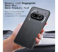 Nothing Phone 3a Case,Translucent Matte Back Shockproof Protective Case for Nothing Phone 3a-Matte Black