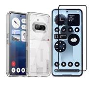 Nothing Phone 3A coque tpu protection et vitre full noir