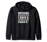 Nothing Scares Me Have Pakistanais Fiancee Engagement Sweat à Capuche