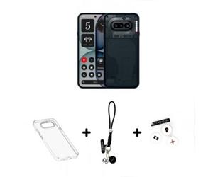 Nothing - Smartphone Pack Phone 4a 5g 128 Go Noir + Coque + Access