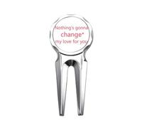 Nothing Will Change My Love Golf Divot Tool Outil de réparation de marqueur de balle de golf