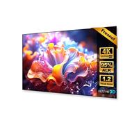 NothingProjector Écran Fresnel 120 Pouces ALR CLR pour Projecteur Ultra Courte Focale, Cadre Fixe Montage Mural, Gain 1,2, 4K/8K UHD, 95% Rejet de Lumière Ambiante, Home Cinéma