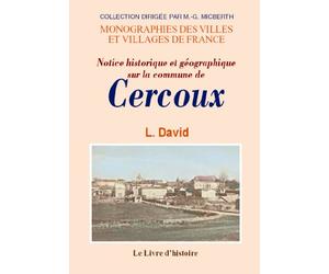 Notice historique et géographique sur la commune de Cercoux