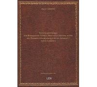 Notice historique sur Benjamin de Tudèle (Nouvelle édition, suivie de l'Examen géographique de ses v