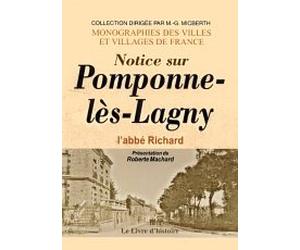 Notice sur Pomponne-lès-Lagny